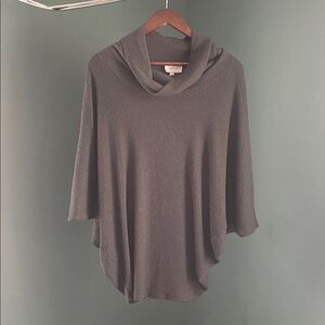 Women's Gray Sweater bat sleeves s